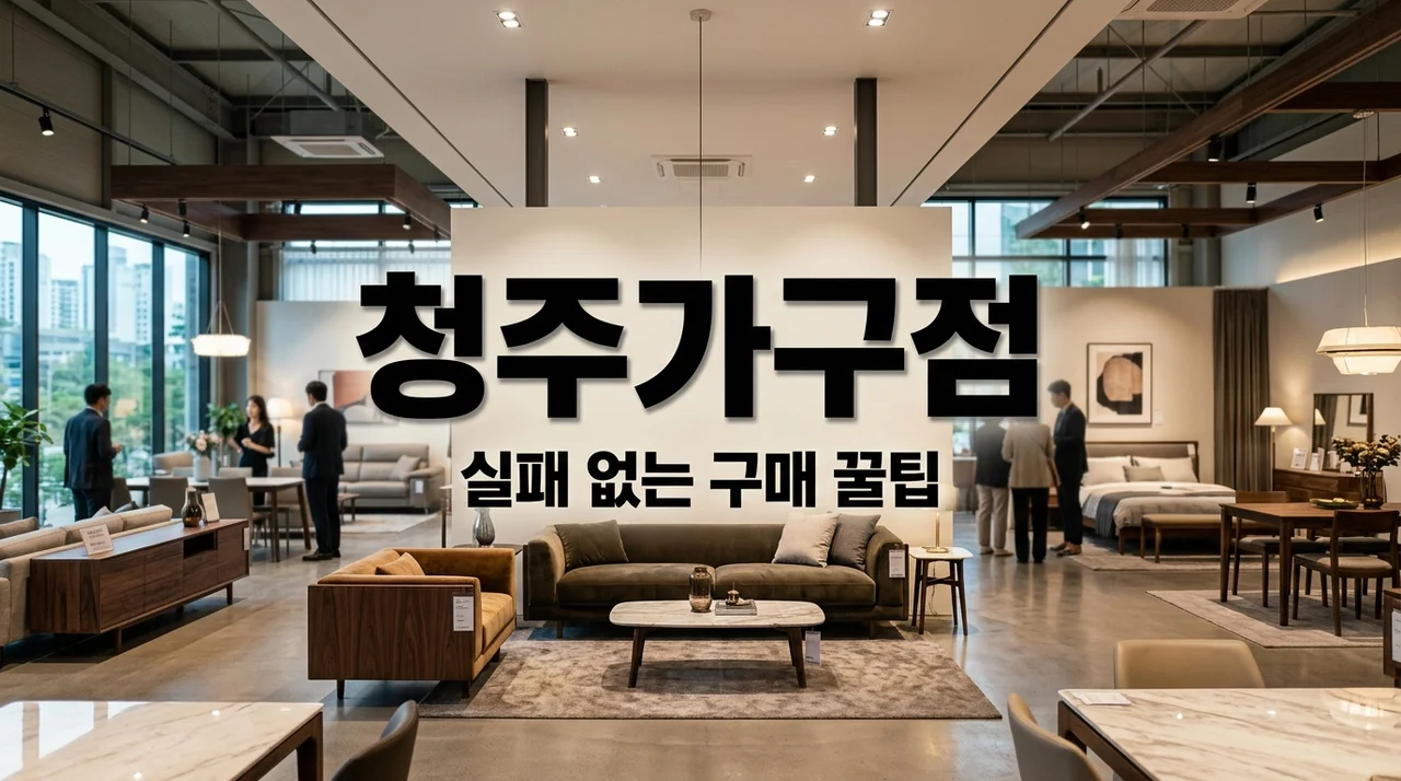 청주가구점 추천 및 가격 비교, 저렴하게 득템하는 선택 기준 4가지