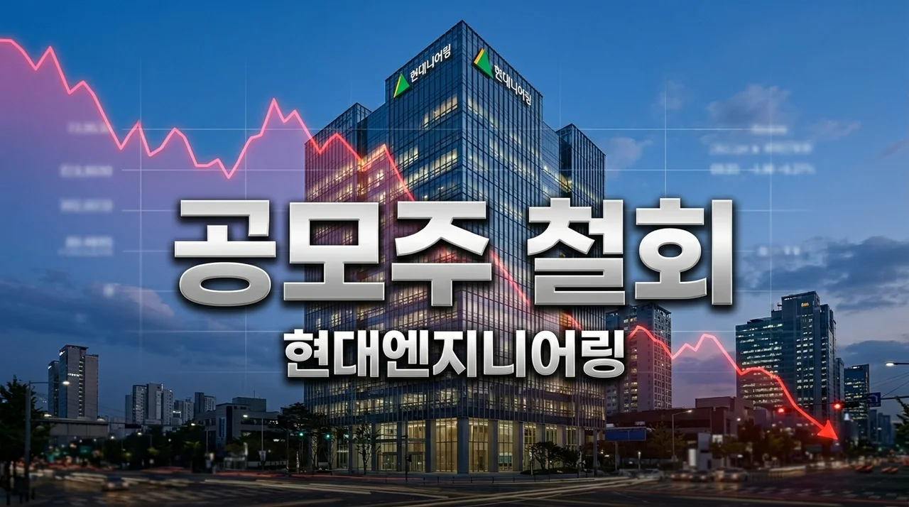 현대엔지니어링 공모주: 상장 철회 배경과 재추진 가능성 완벽 분석