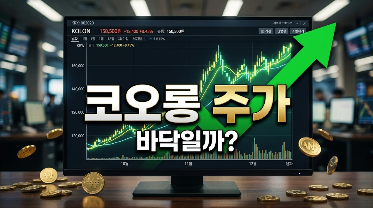 코오롱 주가 전망: 지금이 바닥일까? 숨겨진 가치와 투자 전략