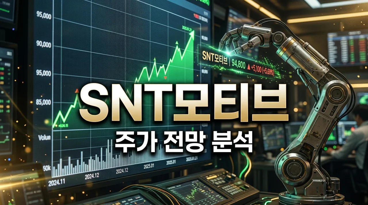 SNT모티브 주가 전망: 로봇사업 날개 달고 비상할까요? 핵심 분석