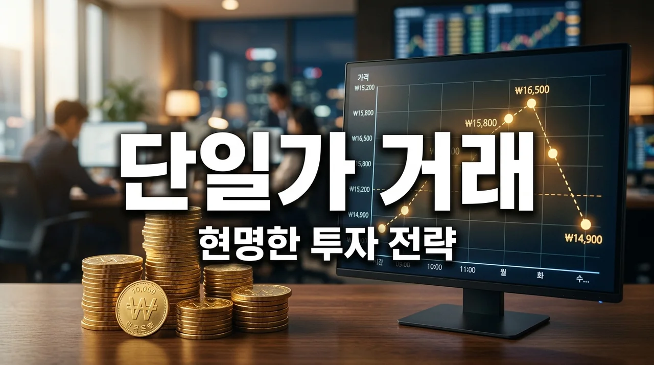 주식단일가거래 완벽 가이드: 시간, 방법, 현명한 투자 전략까지