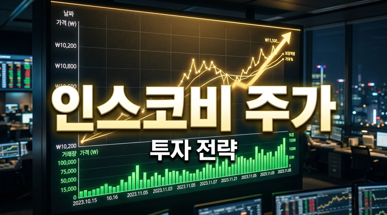 인스코비 주가 전망 2026: 유상증자, 최대주주 변경, 투자 전략은?