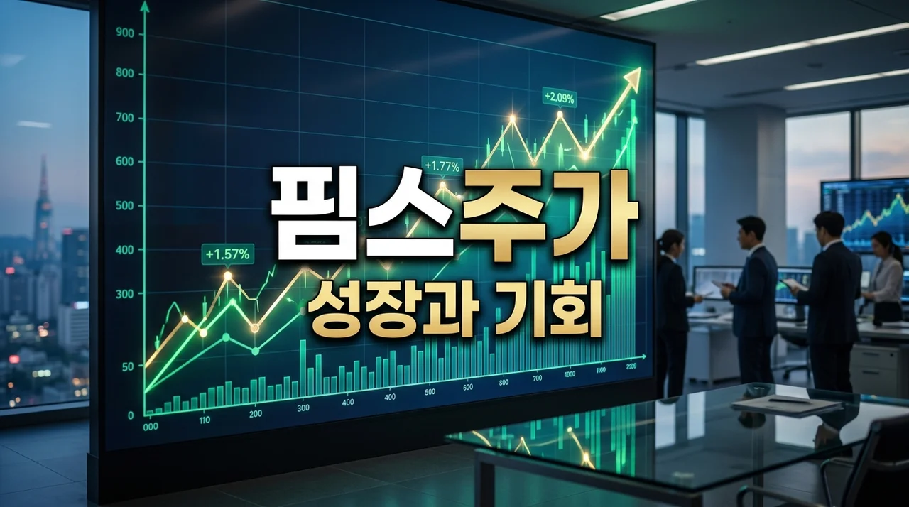 핌스주가 전망: 2026년 OLED 시장과 함께 도약할 기회 완벽 분석