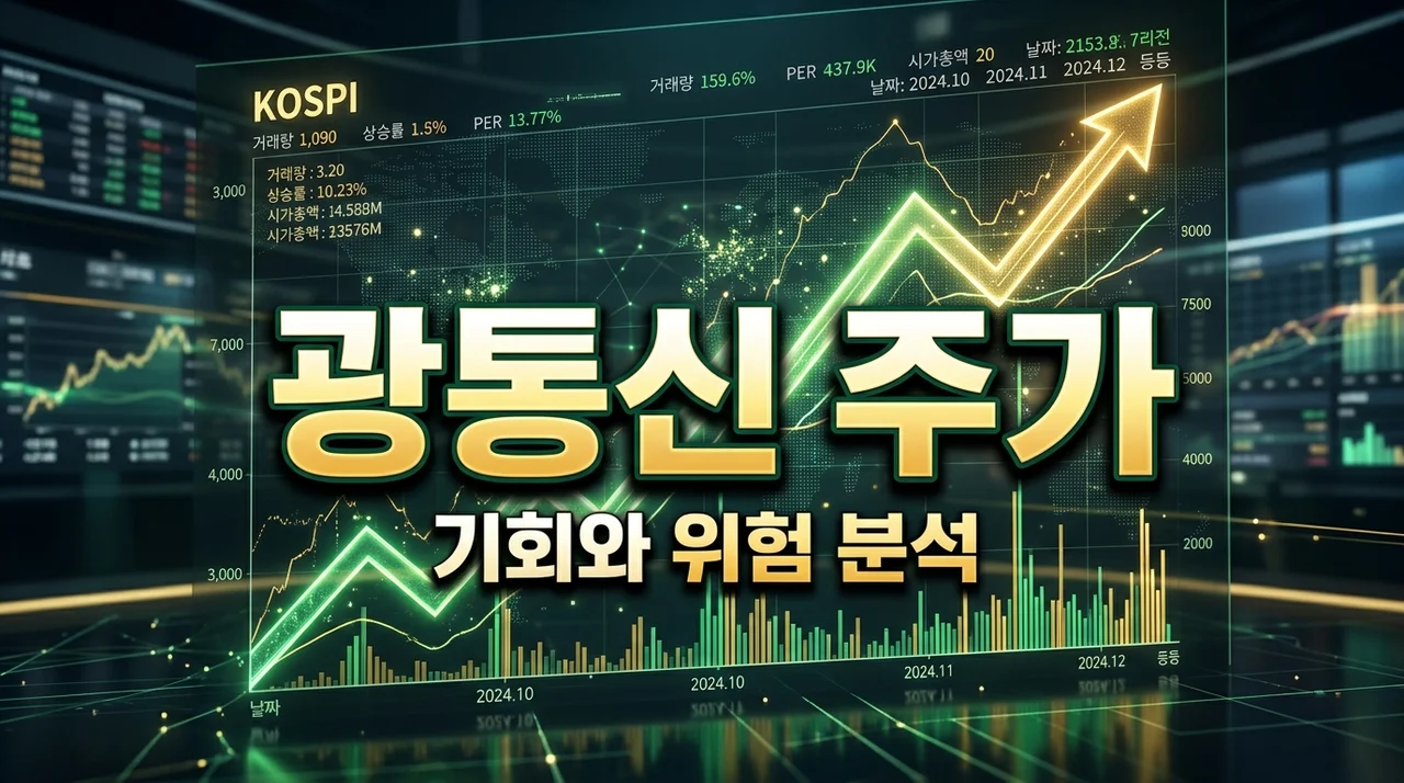대한광통신 주가 전망: 2026년 폭등 뒤 숨겨진 기회와 위험 분석