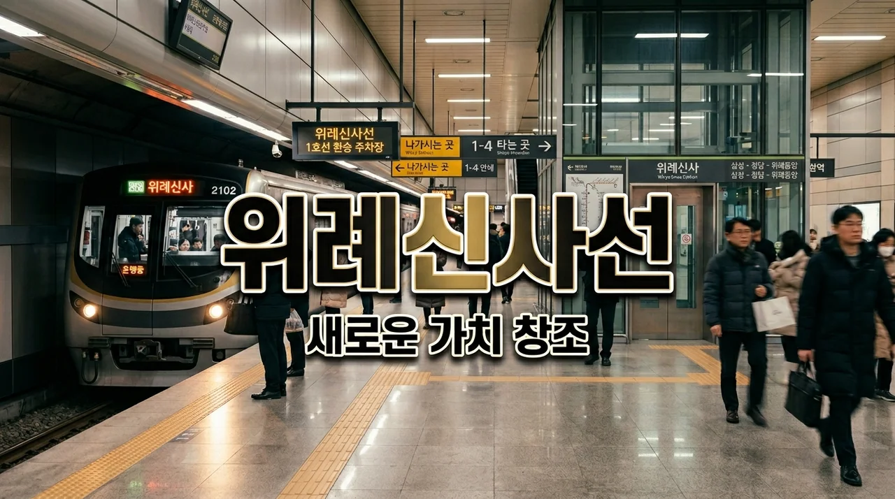 위례신사선 개통, 지금 어디까지 왔나요? 노선도와 주요 역세권 분석!
