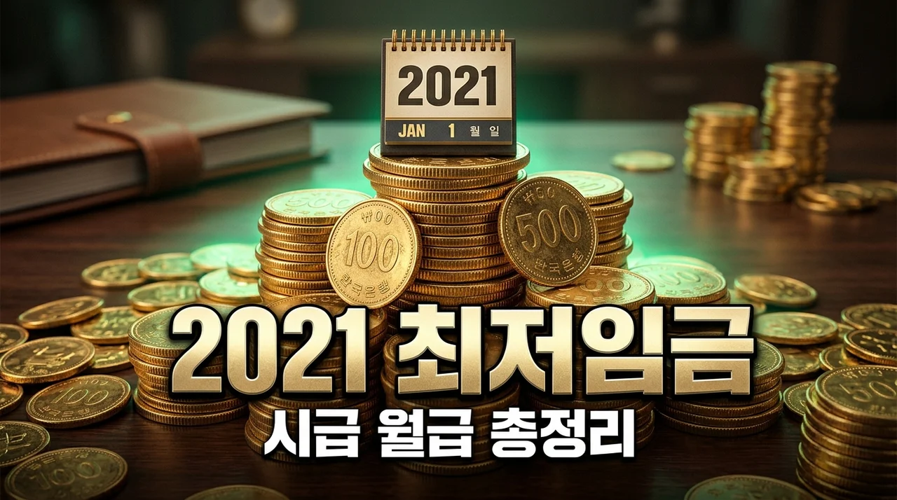2021최저임금 완벽 정리: 시급, 월급, 결정 과정부터 변화까지