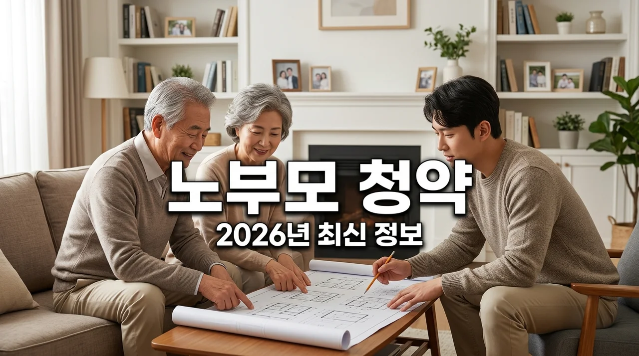 노부모부양 특별공급 2026 완벽 가이드: 조건부터 신청까지