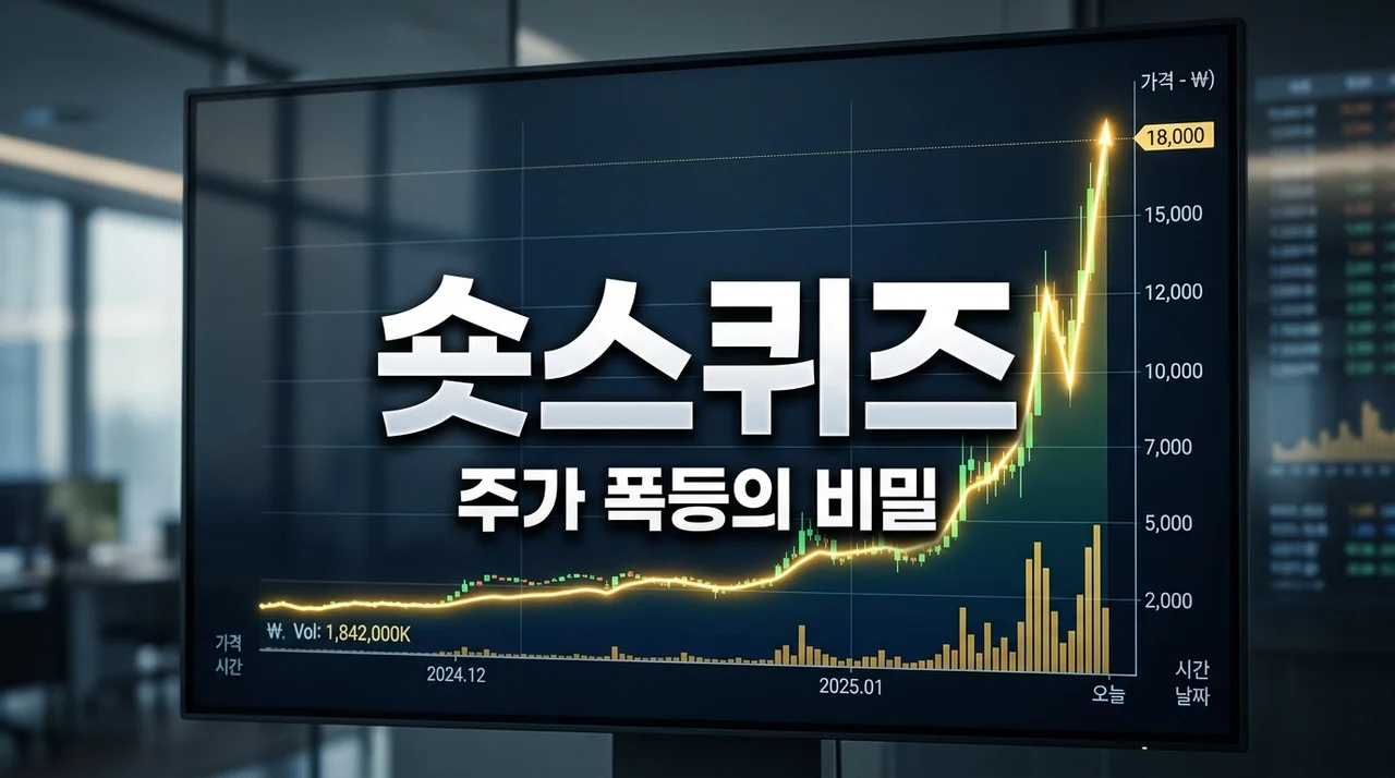숏스퀴즈 뜻 완벽 정리: 주가 폭등 원리부터 투자 전략까지