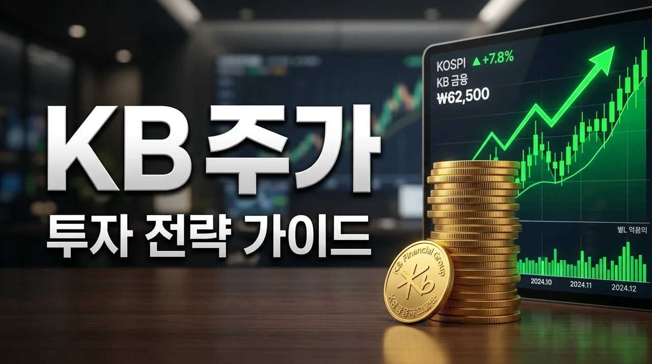 KB금융 주가 전망 2026: 배당 투자 매력과 현명한 투자 전략