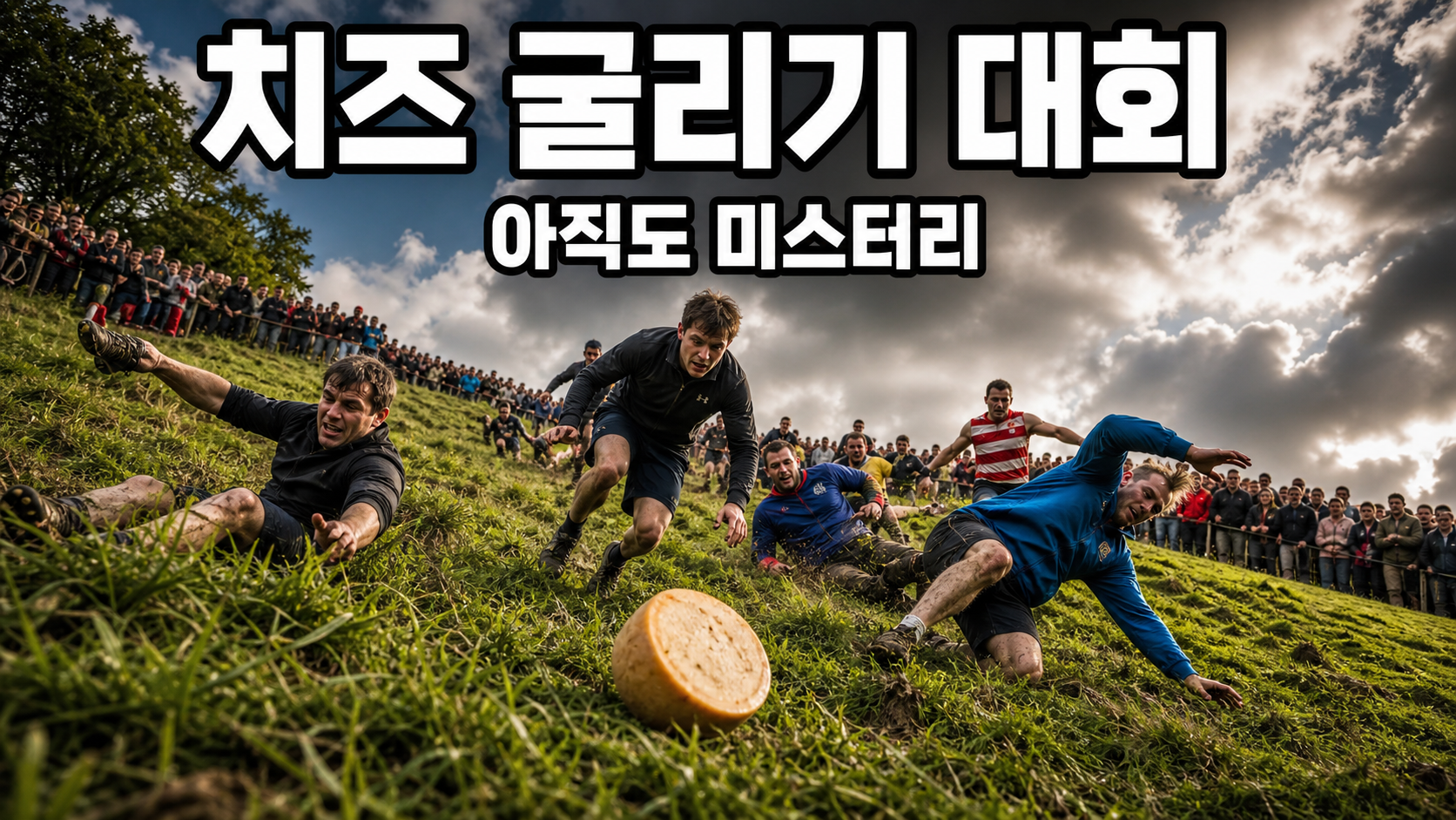 아무도 치즈를 못 잡는다 — 영국 쿠퍼스 힐 치즈 굴리기 대회의 진실