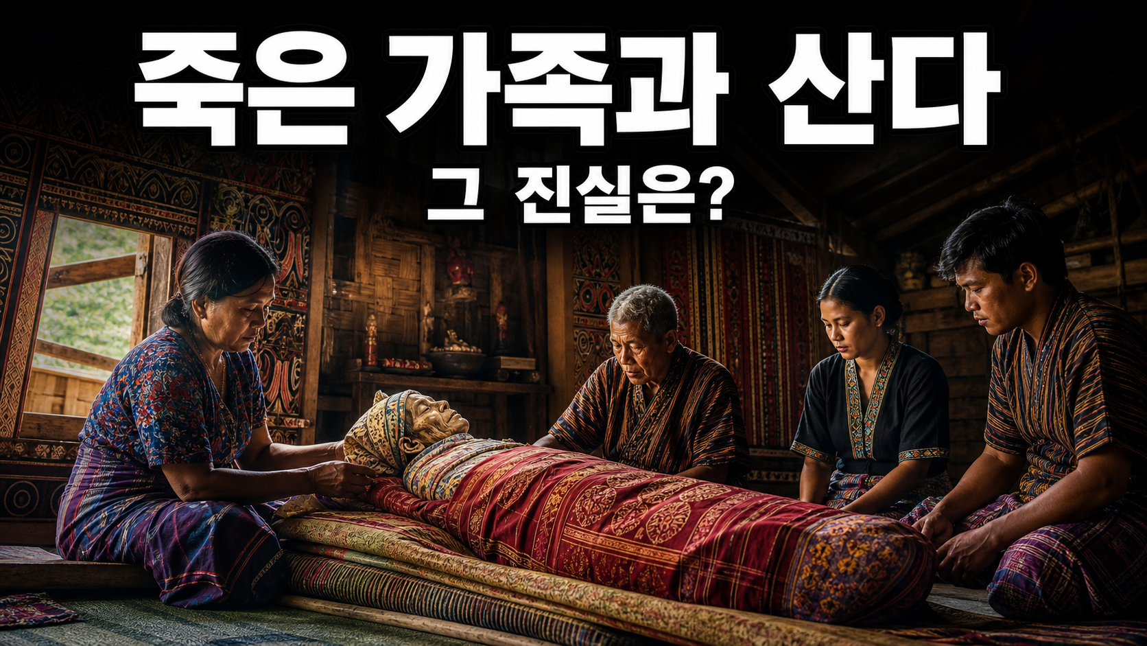 죽어도 '아픈 사람'일 뿐, 죽은 가족과 함께 사는 토라자족
