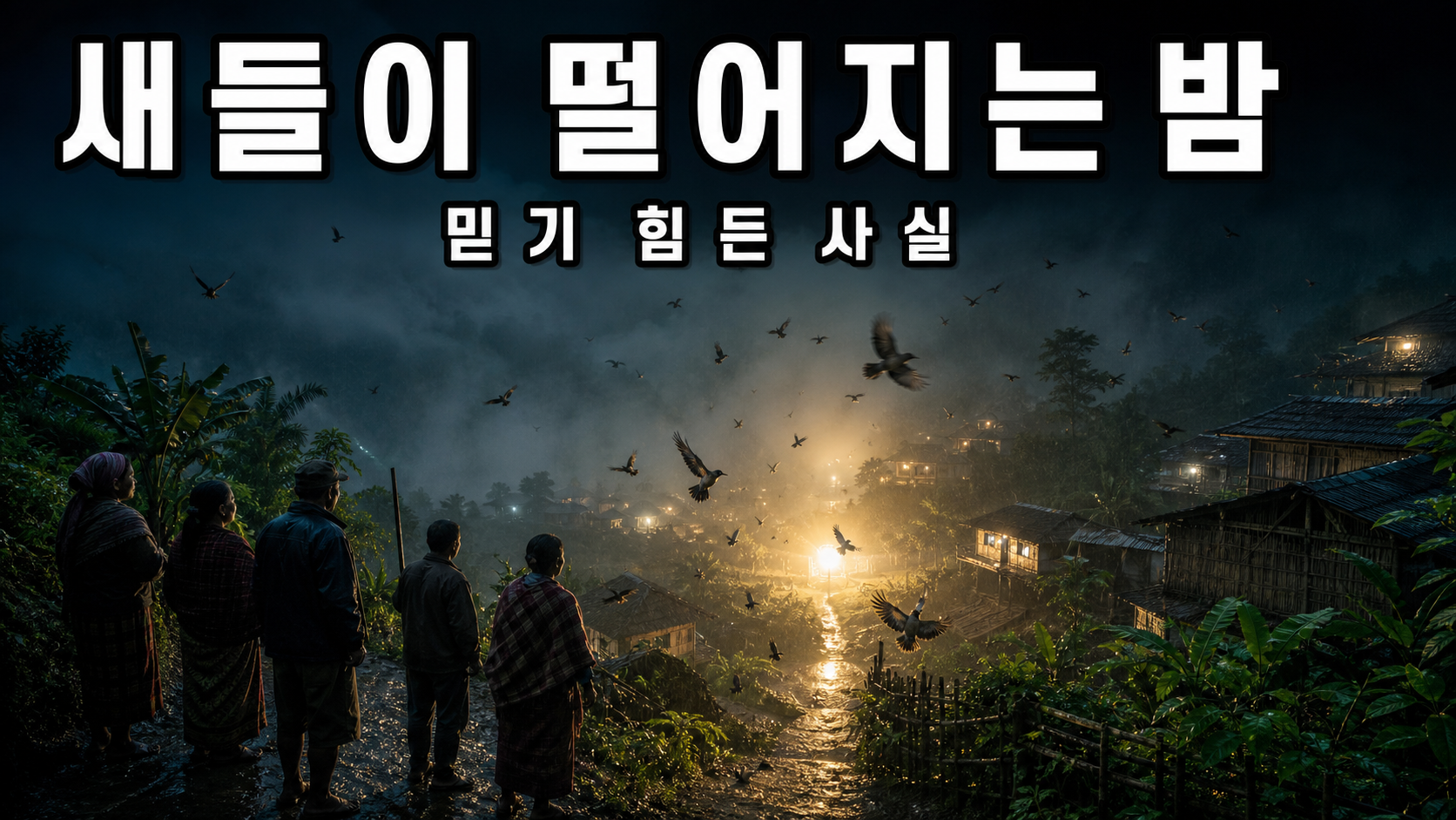 인도 '자틴가의 밤': 새들이 불빛으로 떨어지는 마을의 진짜 이유