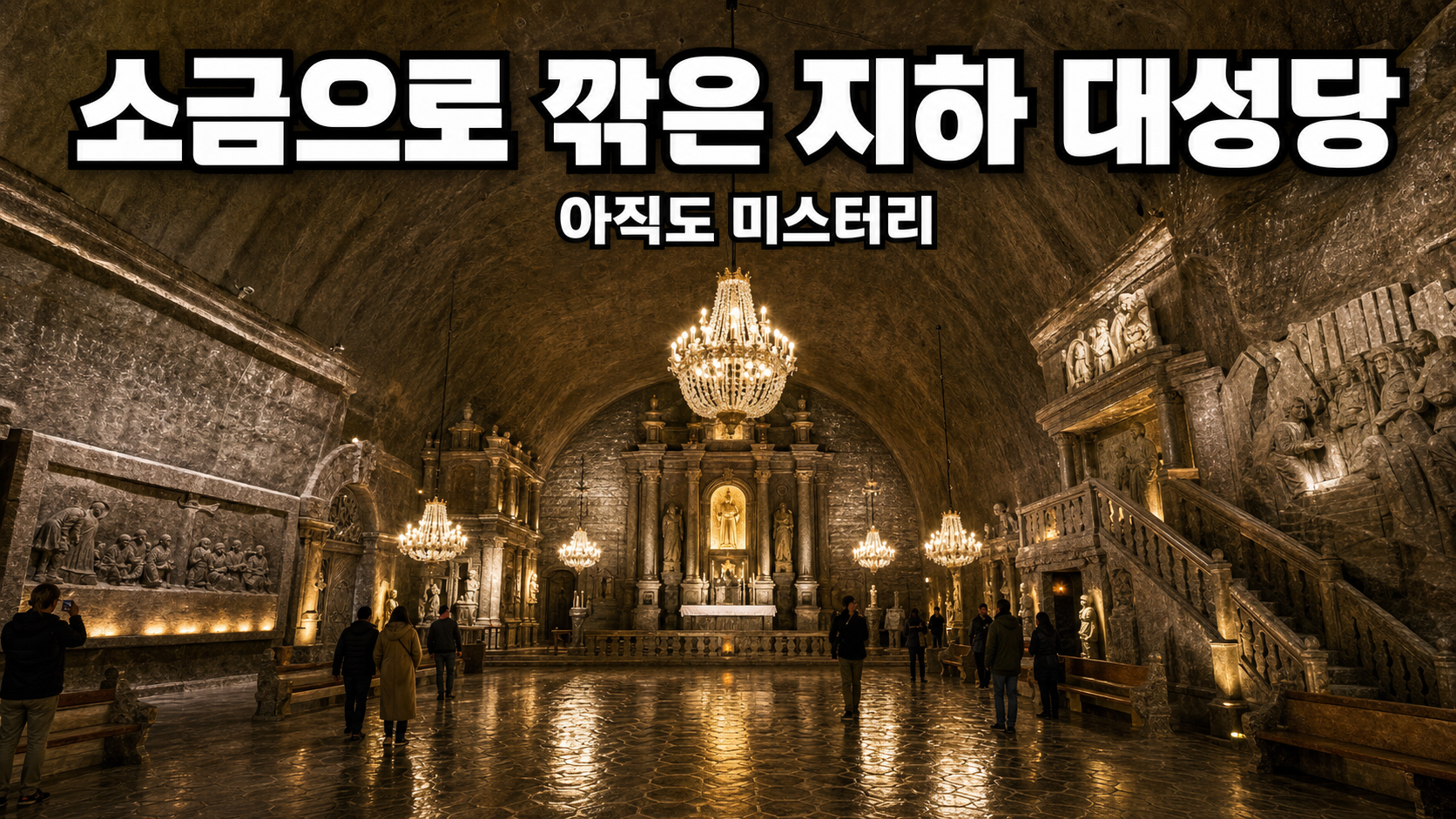 소금으로 깎은 지하 대성당 — 비엘리치카 소금광산의 놀라운 비밀