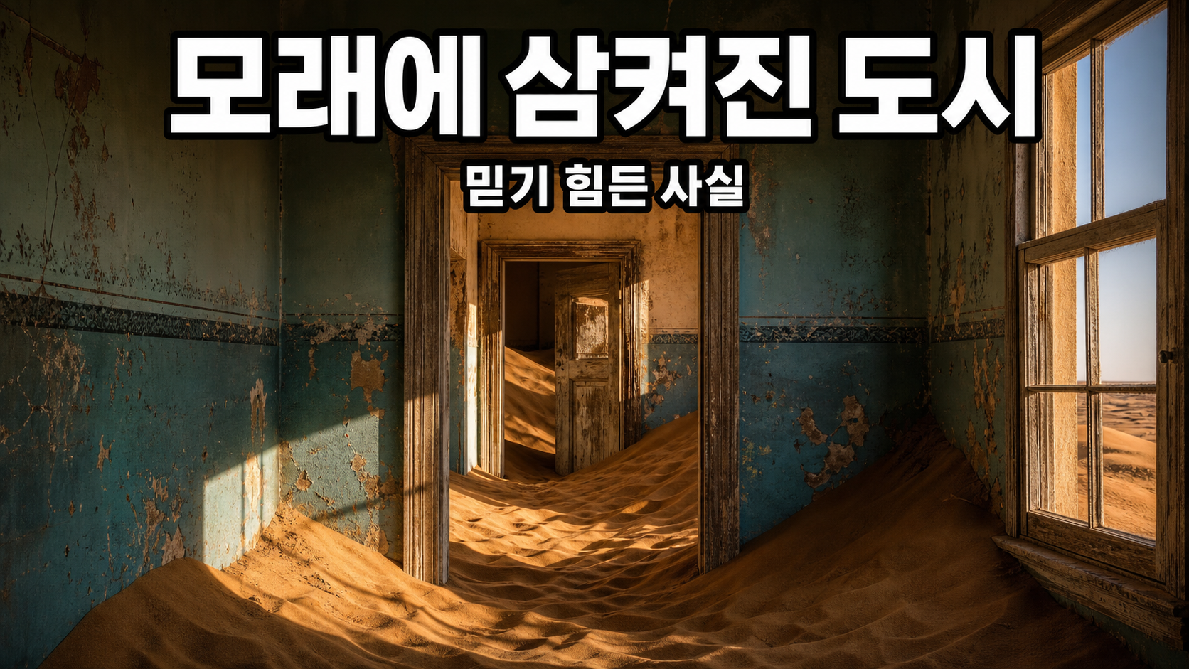 모래에 삼켜진 유령 도시 콜만스코프: 다이아몬드 마을은 왜 사막에 묻혔나