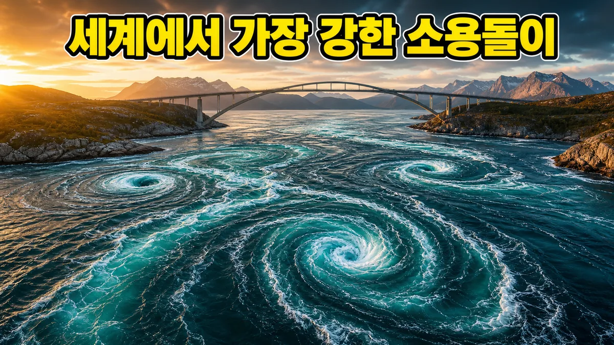 세계에서 가장 강한 조류는 노르웨이 살스트라우멘이다