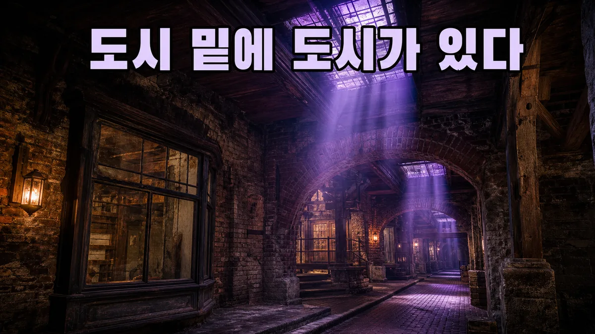 시애틀은 1889년 대화재 뒤 도시를 한 층 들어올렸다