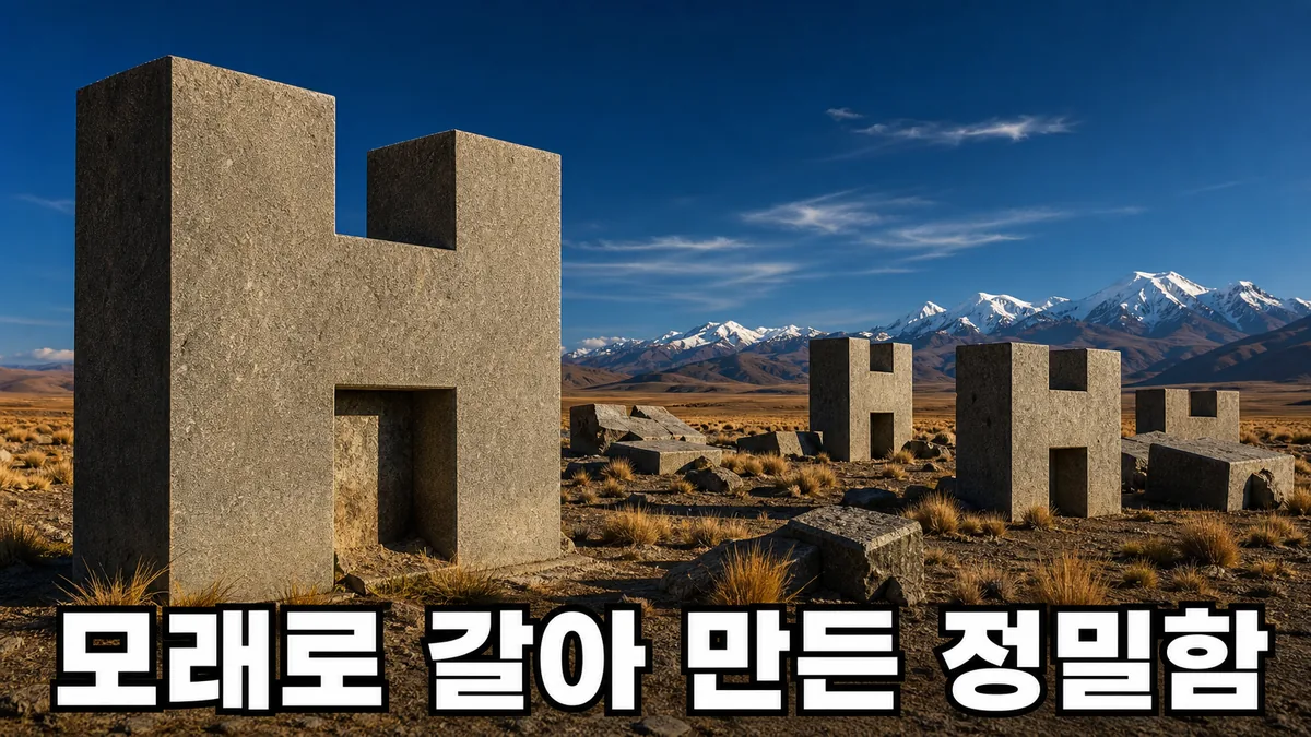 푸마풍쿠 H블록을 3D로 찍어 다시 맞춘 고고학자들