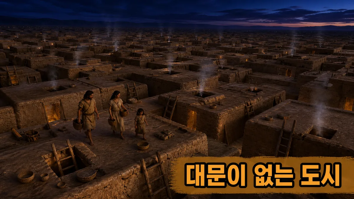 기원전 7400년 차탈회위크에는 왜 길이 없었을까
